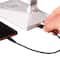 OttLite 22" White Entice LED Desk Lamp with Wireless Charging